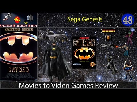 Movies to Video Games Review -- Batman (Sega Genesis)