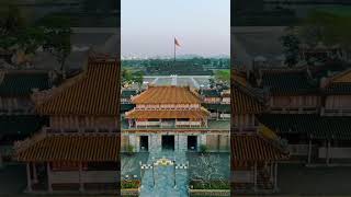 Ngo Mon is the main southern gate of Hue Imperial City