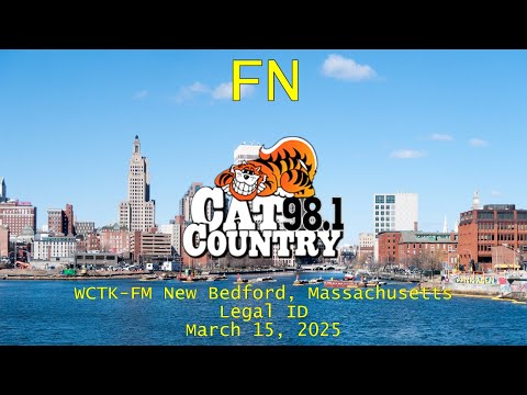 Cat Country 98.1 | WCTK-FM New Bedford, Massachusetts Legal ID (3/15/2025)
