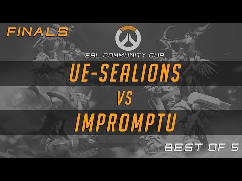 ESL Overwatch Community Cup 2 - UE-SEALIONS vs Impromptu  - Best of 5 - Finals