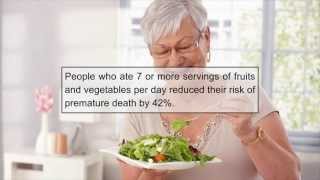 Want to Live Longer? Eat More Fruits & Vegetables!