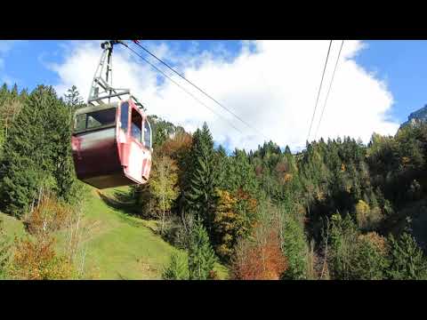 Luftseilbahn Oberrickenbach Fell - Spies Bergfahrt 2021 - cablecar Switzerland téléphérique Suisse