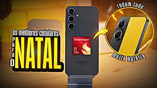 Os MELHORES CELULARES para COMPRAR no NATAL🎄 ( Os melhores )