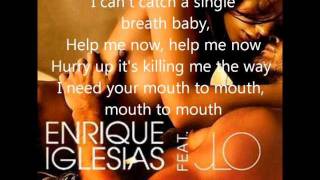 Enrique Iglesias &amp; Jennifer Lopez - Mouth 2 Mouth (+Lyrics on screen) Full HD 1080p (+Download)