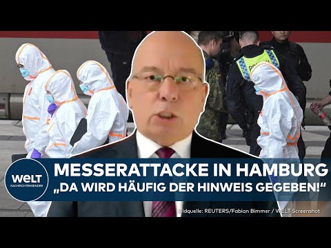 HAMBURG: Messerangriff am Hauptbahnhof! Frau fiel vor der Tat bereits der Polizei auf