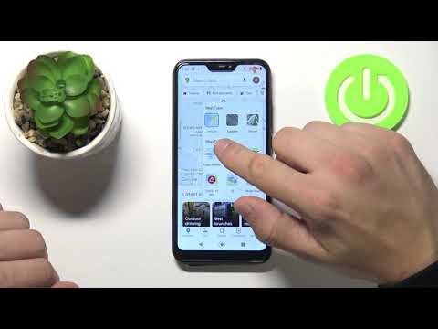 How to Change Map Type in Google Maps in Xiaomi Mi A2 Lite – Google Maps Settings