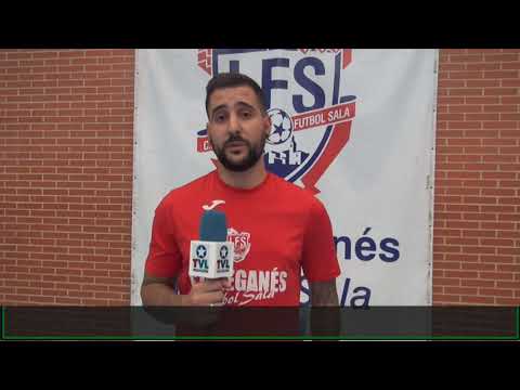 PABLO PALOMARES JUGADOR DEL C.D. LEGANÉS F.S. Y SU DESEO DE SUBIR A SEGUNDA DIVISIÓN