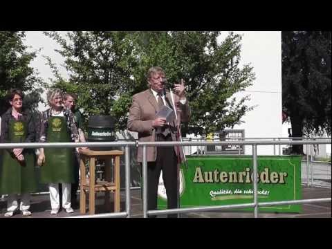 Einzug und Eröffnungsrede am Stadtfest Ichenhausen 2011