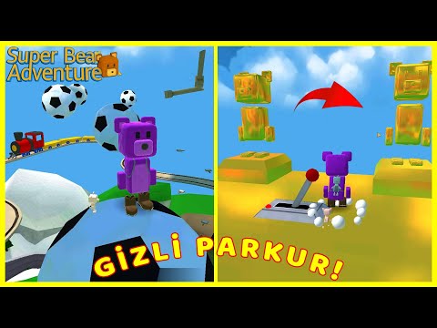 THIS IS HOW TO FINISH A SECRET PARKOUR! SUPER BEAR ADVENTURE SECRET PARKOUR WITH MUHAMMED ALP