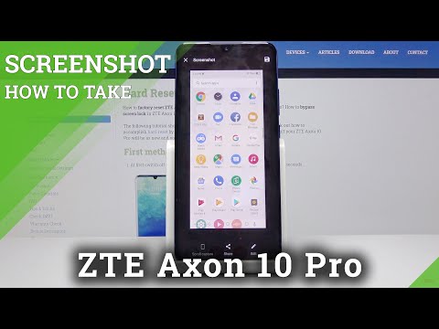 How to Capture Screen in ZTE Axon 10 Pro – Take & Save Screenshot