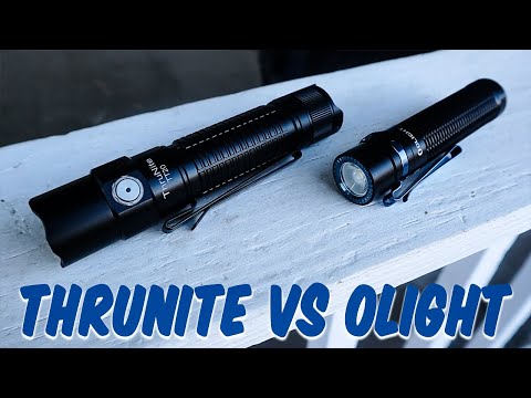 Thrunite TT20 VS Olight Warrior Mini | EDC Flashlight Comparison Video