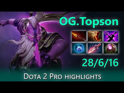 Topson 28-6 Void Spirit | Dota 2 Epic Pro Highlights