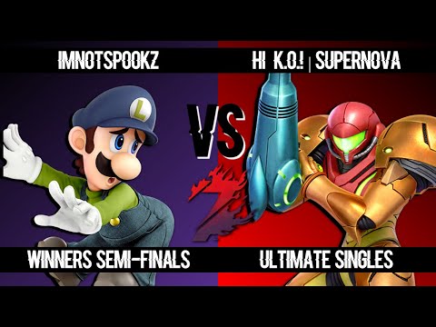 SEV #1 Winners Semis - ImNotSpookz (Luigi) Vs. SuperNova (Samus) Smash Ultimate - SSBU