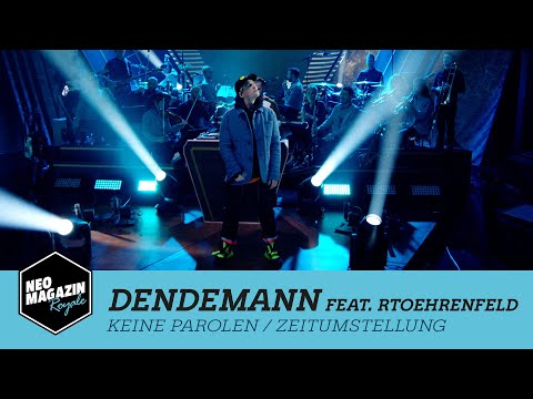 Dendemann feat. RTOEhrenfeld - "Keine Parolen / Zeitumstellung" | NEO MAGAZIN ROYALE in Concert