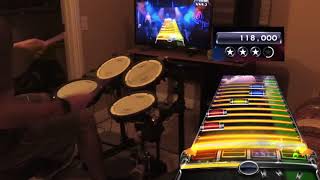 Drowning In Slow Motion by Trivium Rockband 3 Expert Drums Playthrough
