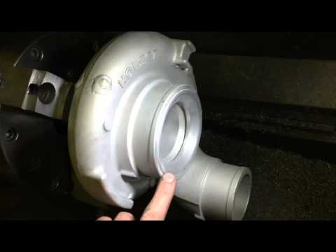 Holset He351ve Vgt Compressor Housing Machining