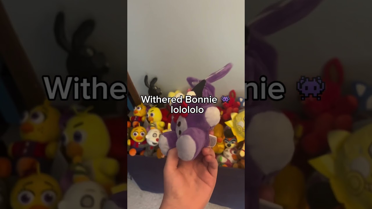 Top 5 fnaf custom plush I made!! #fnafgame #fnaf #fivenightsatfreddys #funko #toy #securitybreach