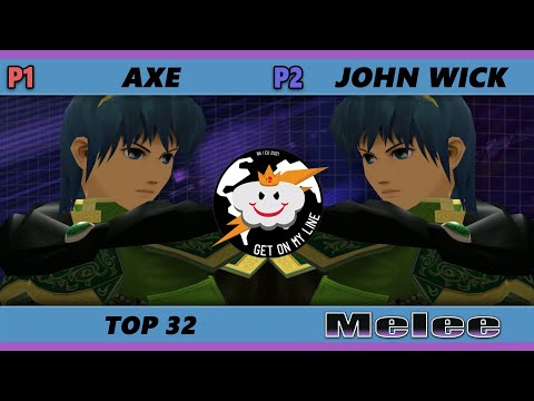 GOML Online 2021 - Axe (Marth) Vs. John Wick (Marth) SSBM Melee Tournament