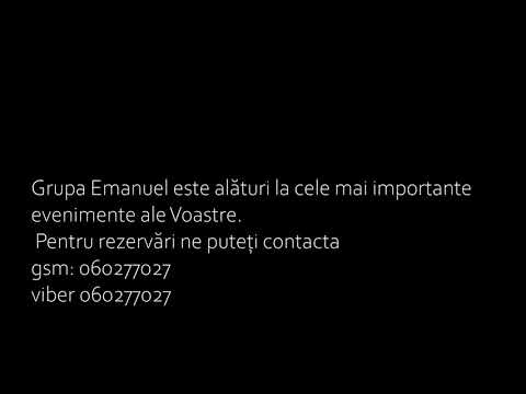 Grupul Emanuel - Nu începeți nunta fără de Isus