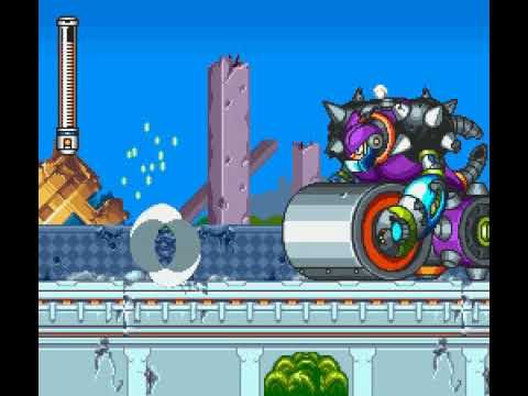 Mega Man 7 Boss Battle #1 - Mad Grinder