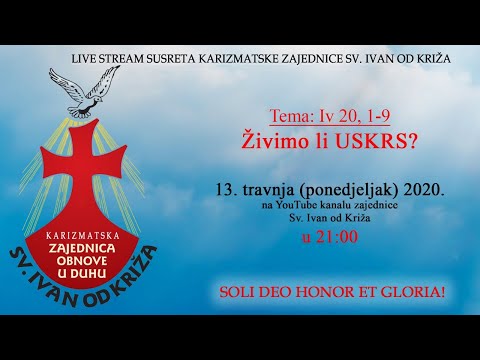 Živimo li Uskrs? (YouTube live stream)