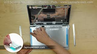 How to replace LCD Screen on Dell Latitude 14 5410 laptop. Step-by-step instructions