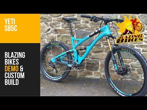 YETI SB5C DEMO BIKE BLAZING BIKES SHROPSHIRE UK