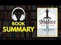 Malice by John Gwynne Audiobook | Book Summary | 🔥 Epic Book You Can’t Miss!