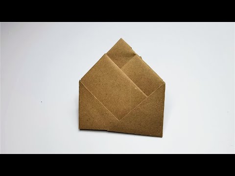 Bamboo letter fold. How to make Easy Origami Paper Crafts
