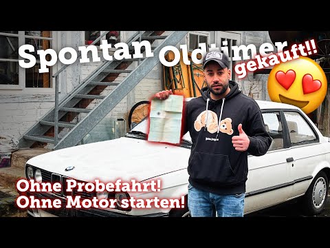 BMW E30 Oldtimer Gefunden😍 3 Jahre kein TÜV / 1.Eindruck Verkäufer & Kundenstory Autohandel Alltag