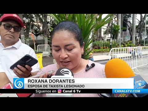 Video: Familia de taxista lesionado en Veracruz, exige justicia y atención médica