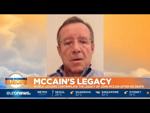 #GME |Toomas Hendrik Ilves, the former President of Estonia, pays tribute to Senator John McCain.