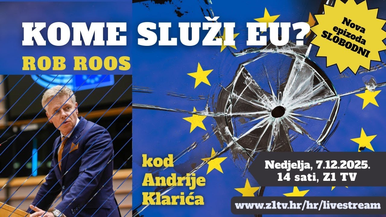 SLOBODNI podcast #133 Rob Roos Europa ide u pogrešnom smijeru