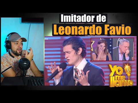 REACCIONO AL IMITADOR DE LEONARDO FAVIO🔴- Ella ya me olvido | Reacción/Análisis🎤