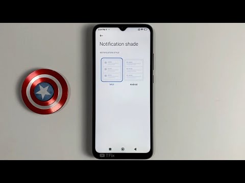 How to change the Notification Drawer style on Poco C40 Android 11