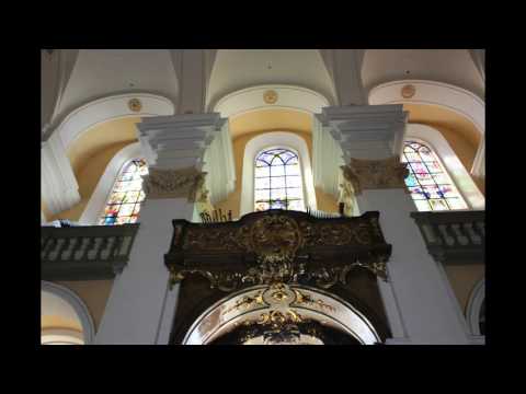 Prostějov, kostel Povýšení sv.Kříže s kaplí Nejsv.Trojice