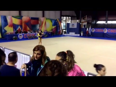 Campionato nazionale ginnastica ritmica CSEN alla fune Caterina  Asd GymmWell