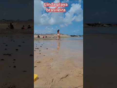 ¡THE BEST BEACH IN THE WORLD!Praia  pedra de Xaréu Cabo Santo Agostino Pernambuco(arena/sol /mujeres