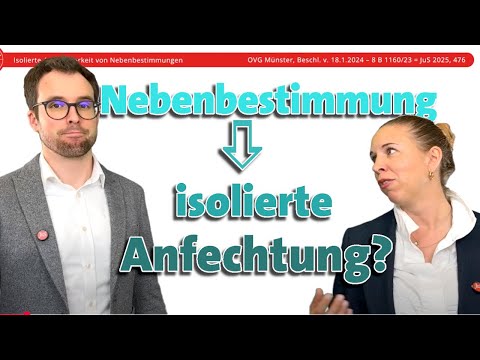 Isolated challengeability of ancillary provisions