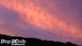 preview picture of video 'Quinta-feira - 15 de Dezembro 2013 - Florianópolis Brazil - Clouds'