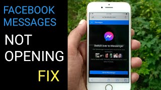 How to Open Facebook Messages on iphone without Messenger App | Read Fb Messages in Safari iphone