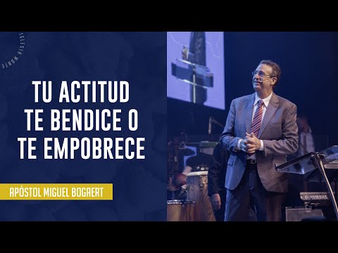 Your attitude blesses you or impoverishes you | Apostle Miguel Bogaert — Mount of God Church