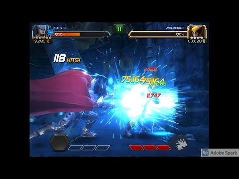 Rank 1 6-star Stryfe Deals 500k+ Special Attack Damage In One Minute With Apoc./Prof. X! | MCOC