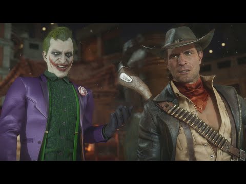 The Joker Greets Erron Black on Texan Accent - Mortal Kombat 11