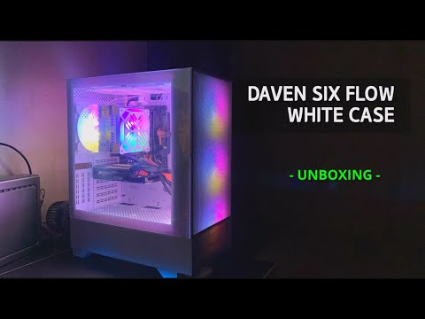 ★ UNBOXING ★ DAVEN SIX FLOW WHITE CASE
