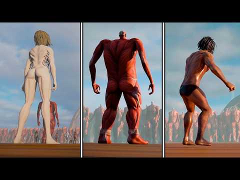 ALL Titans vs 1.000.000. Colossal Titans - The Rumbling #9