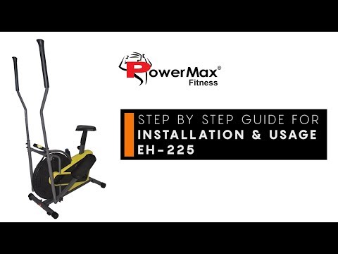EH-225 Elliptical Cross Trainer with Hand Pulse