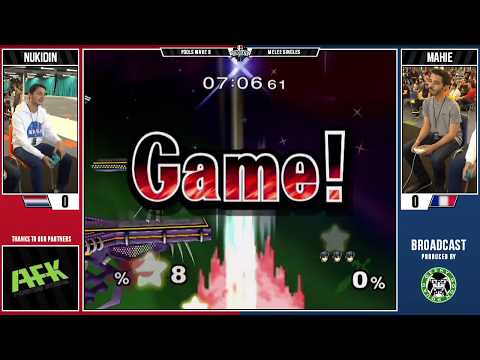 Syndicate 17 - Mahie (Marth) Vs. Nukidin (Falco) - Pools - Melee Singles