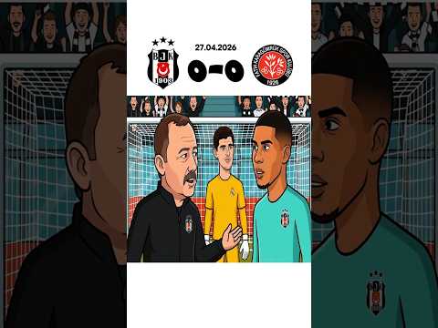 Vazquez aldık, Courtois çıktı 🎵 Beşiktaş - Karagümrük Maç Özeti Parodi