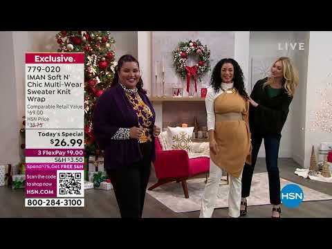 HSN | IMAN Global Chic Fashions 15th Anniversary 10.27.2022 - 01 AM